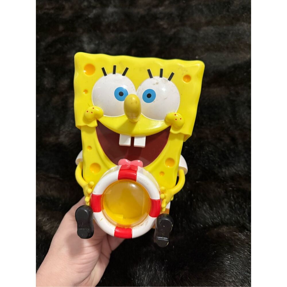 Spongebob Bubble Gun Machine Viacom 2010 Toy Cartoon Figure Imperial Works!